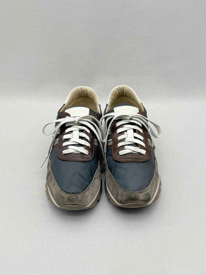 BRUNELLO CUCINELLI Green & Brown Size EU 38 Sneakers