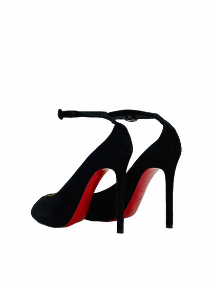 CHRISTIAN LOUBOUTIN Black Ankle Strap