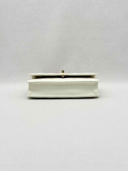 CHANEL Trendy CC WOC White Quilted Shoulder Bag