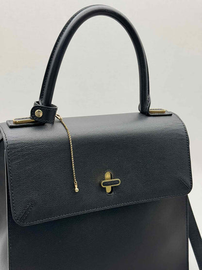 CHARLOTTE OLYMPIA Bogart Black Top Handle