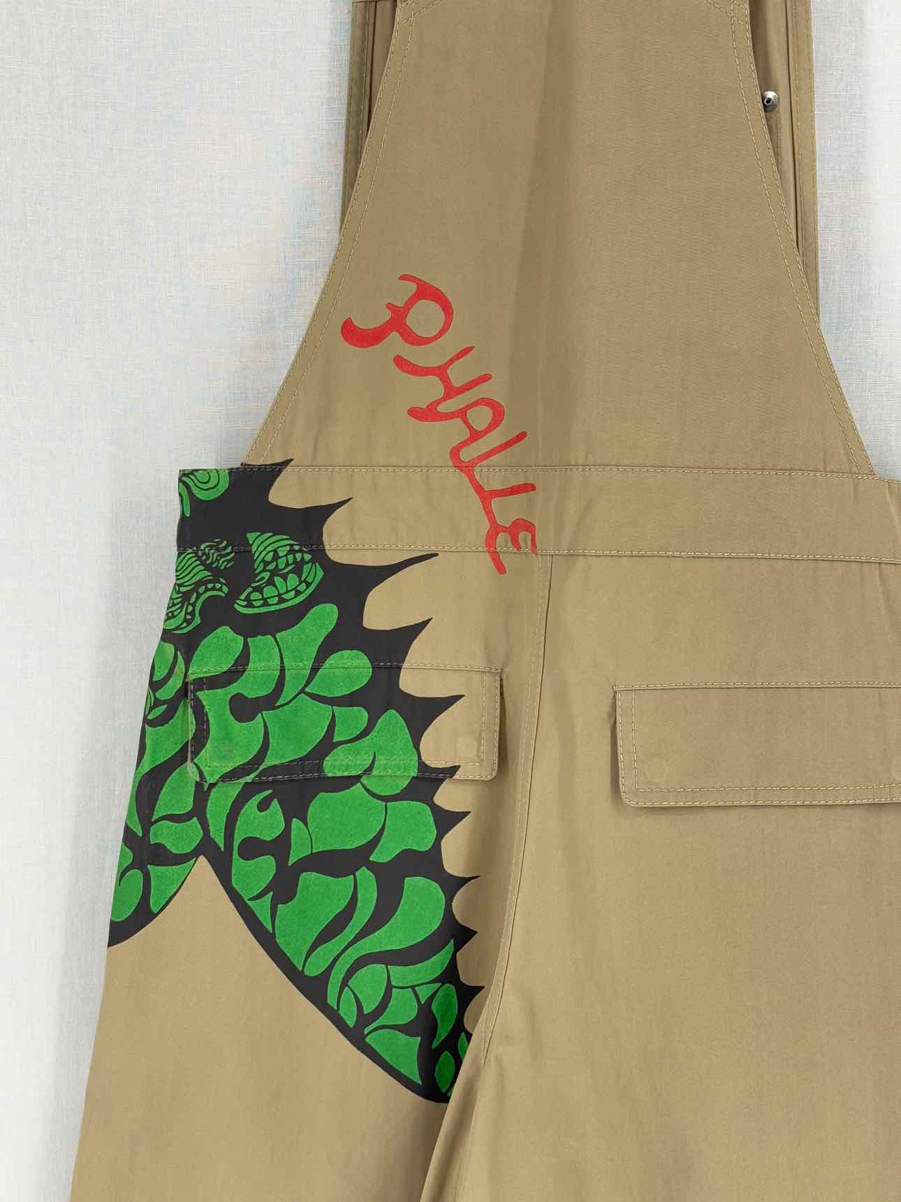 CHRISTIAN DIOR Dragon Beige & Green Size US 4 Overalls