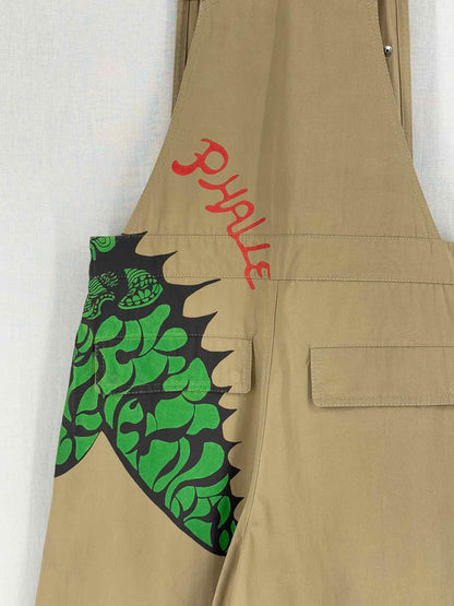 CHRISTIAN DIOR Dragon Beige & Green Size US 4 Overalls