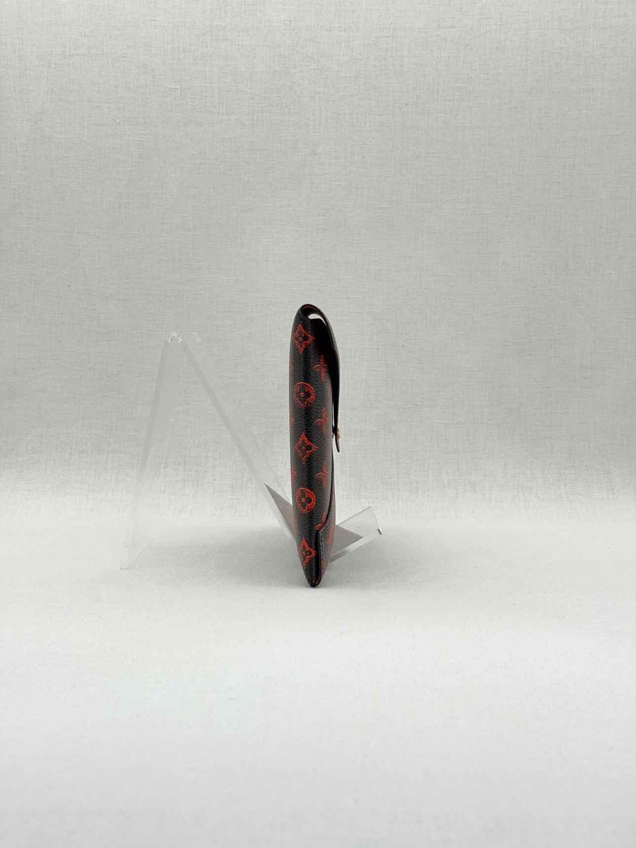 LOUIS VUITTON Black Multicolor Monogram Clutch