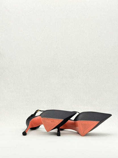 AMINA MUADDI Angelica Black Size EU 36.5 Pumps