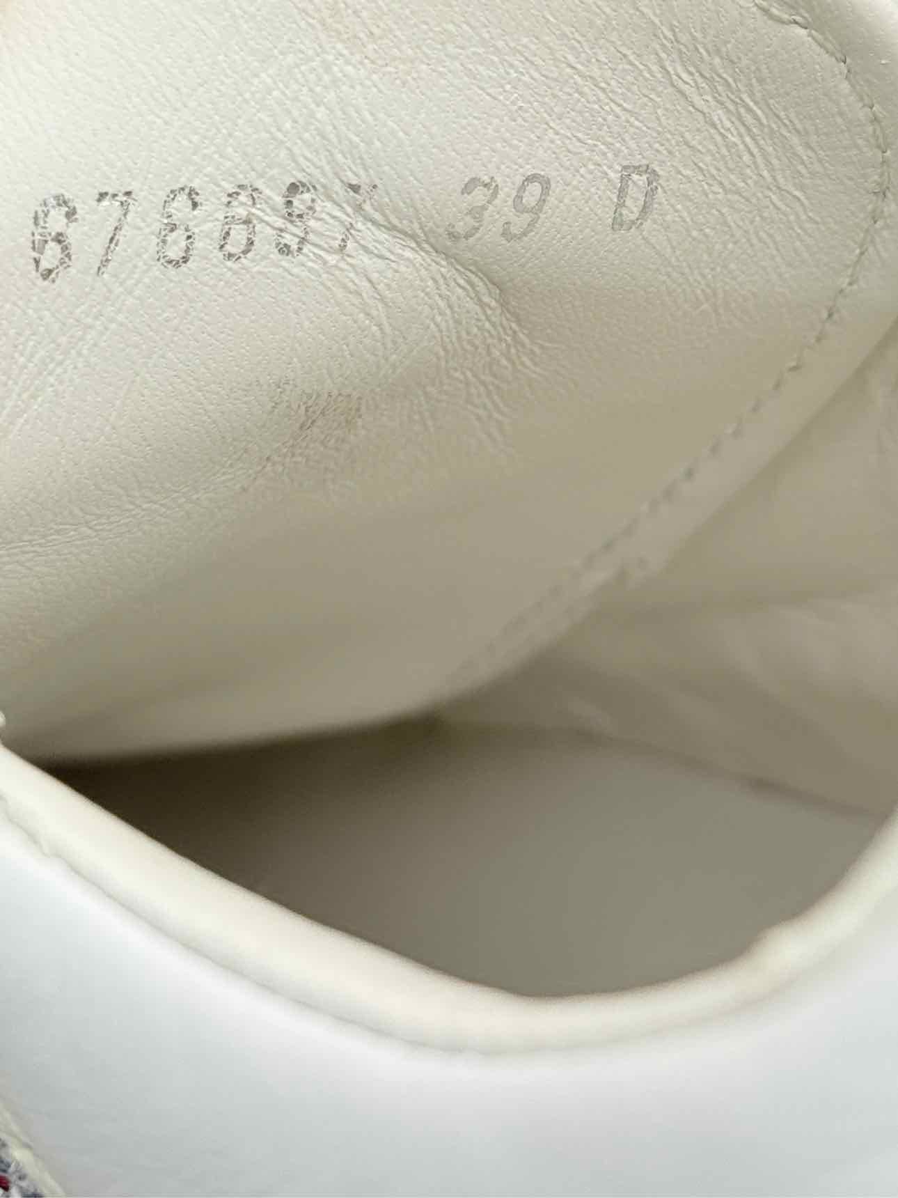 ALEXANDER MCQUEEN White & Silver Size EU 39 Sneakers