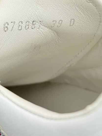 ALEXANDER MCQUEEN White & Silver Size EU 39 Sneakers