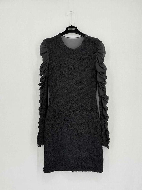 ALEXANDER WANG Black Mesh Size US 4 Short Dress