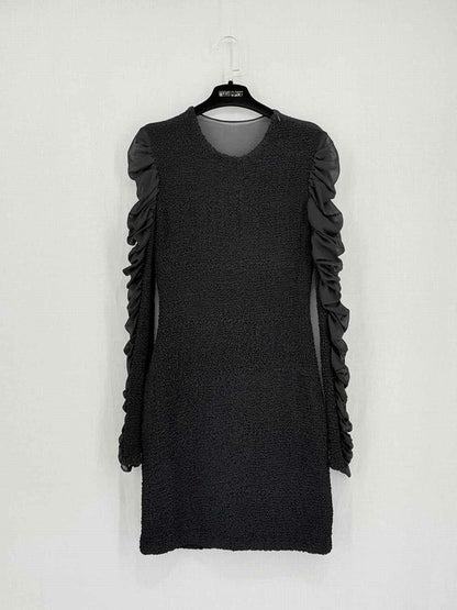 ALEXANDER WANG Black Mesh Size US 4 Short Dress