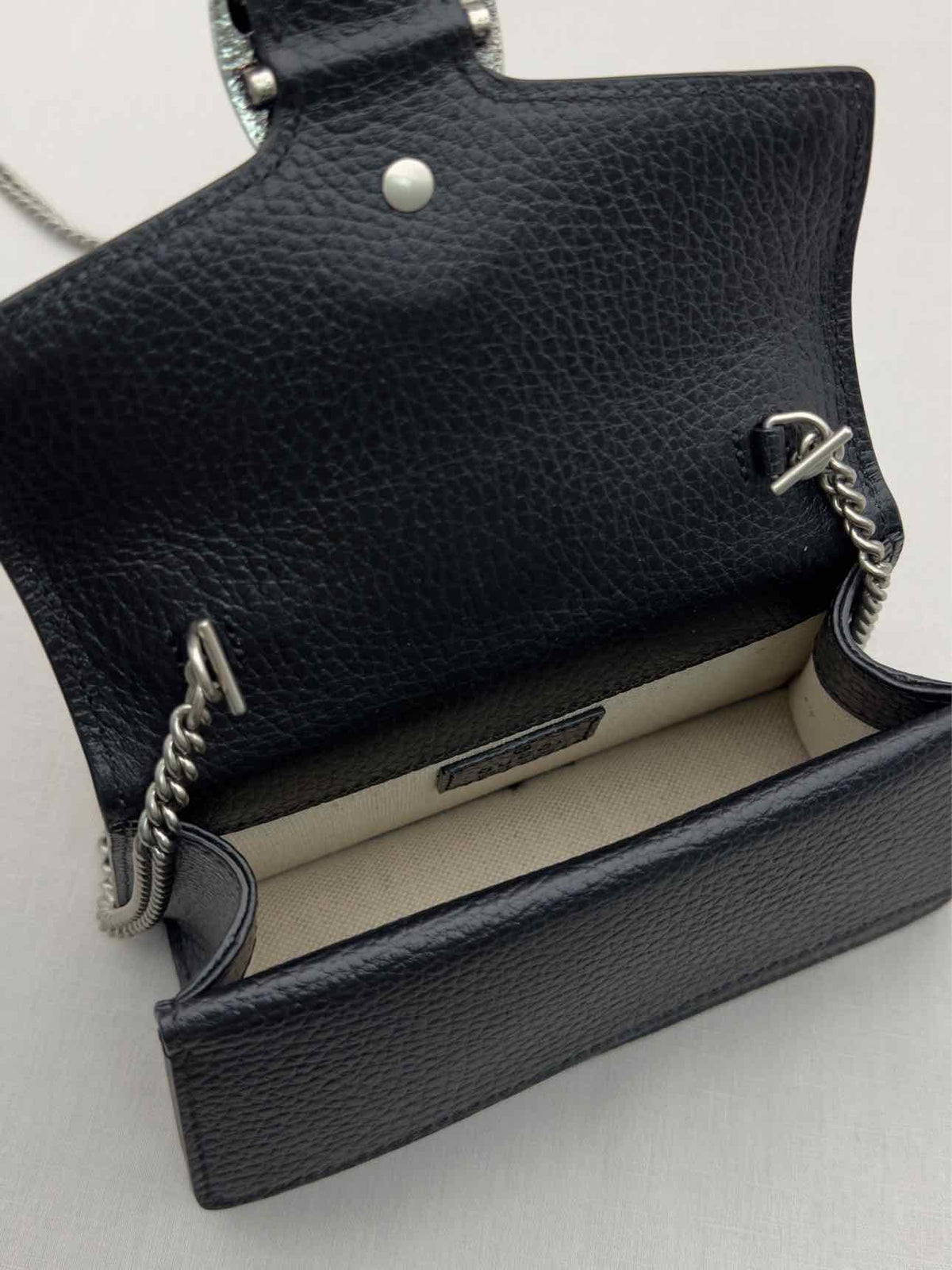 GUCCI Dionysus Black Top Handle