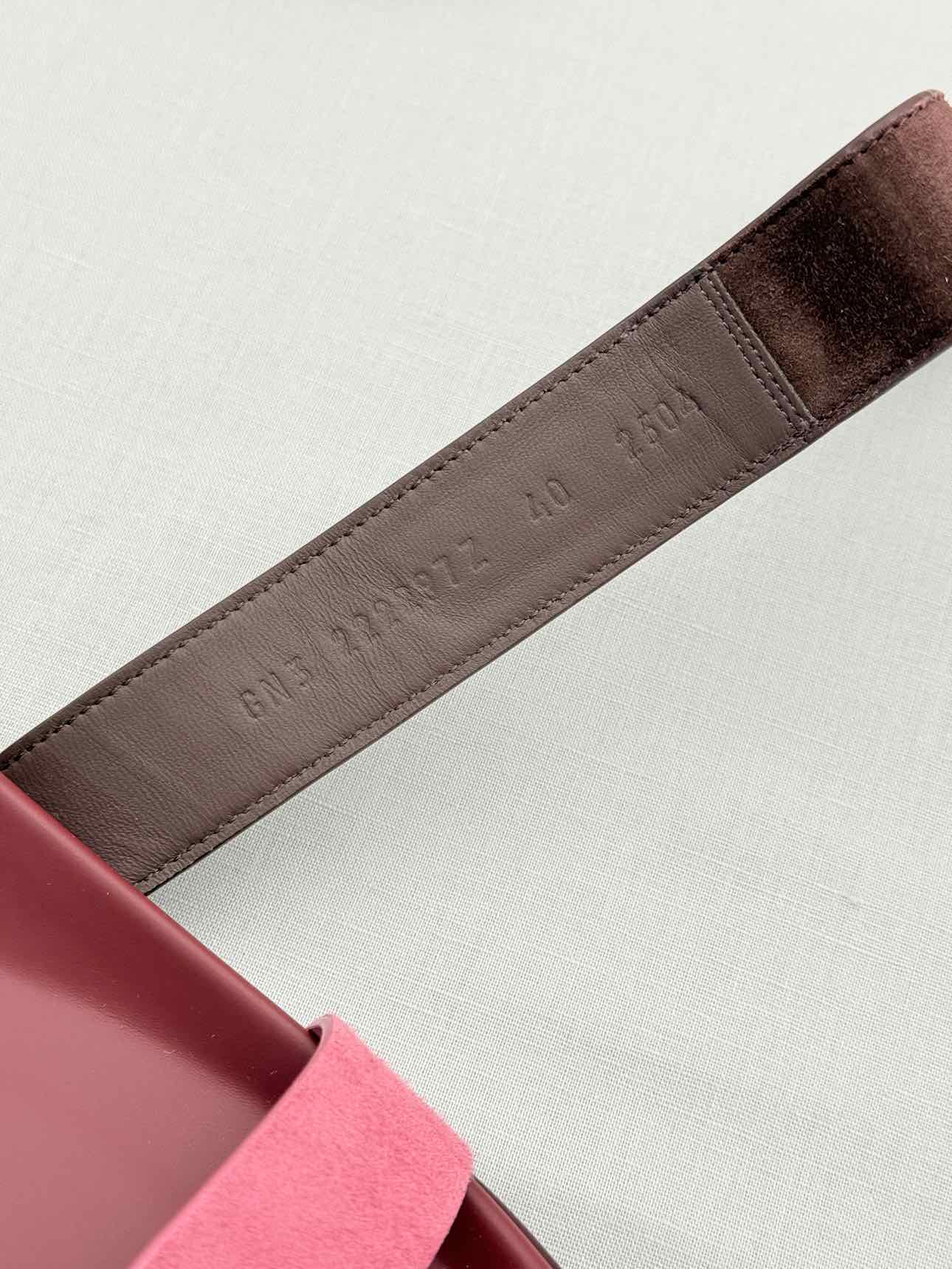 HERMES Chypre Rose Pink Size EU 40 Sandals
