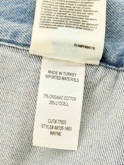 AGOLDE Wayne Dropped Blue Size Medium Jacket