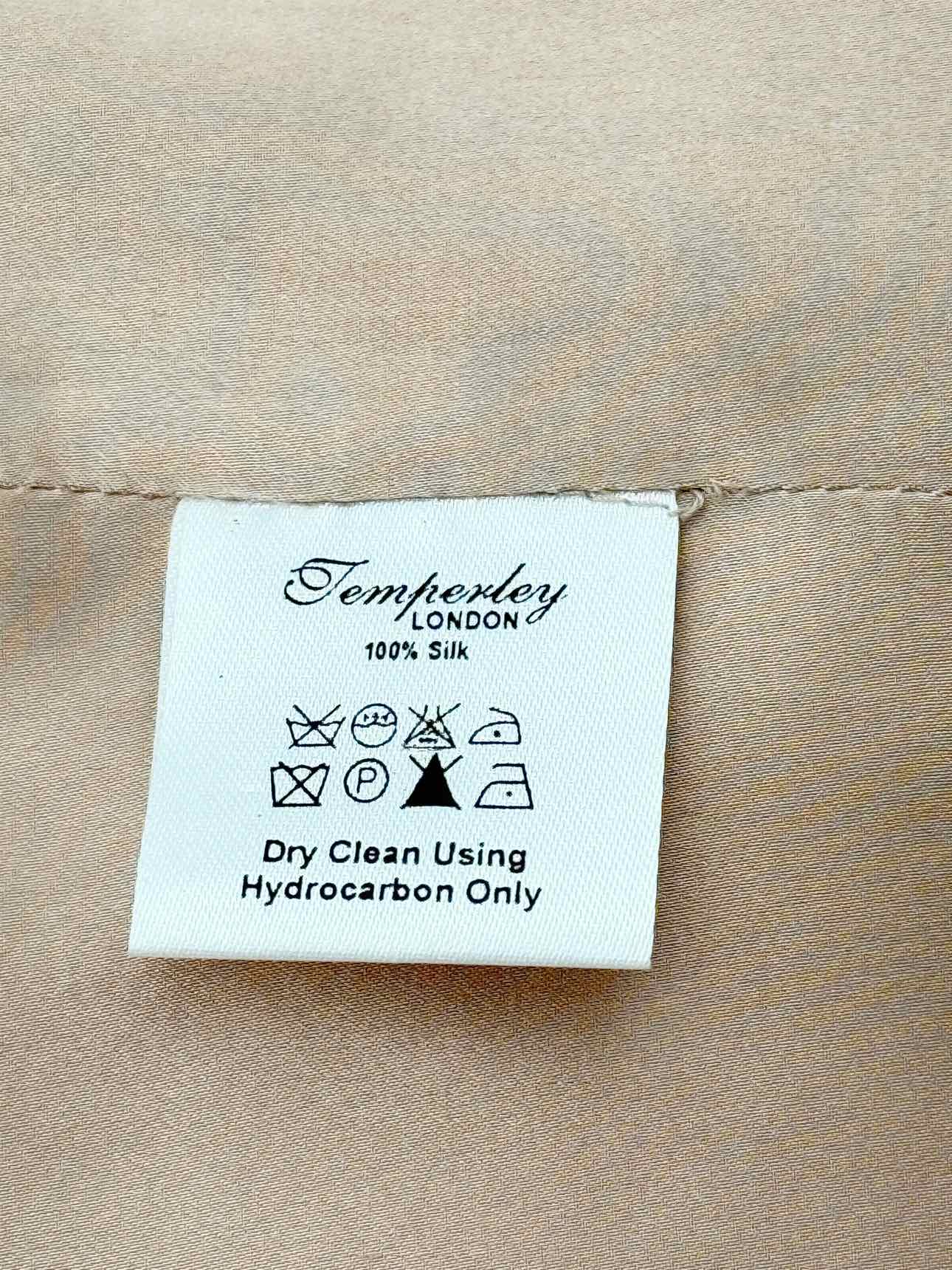 TEMPERLEY Kimono Beige Multicolor Size XSmall Top
