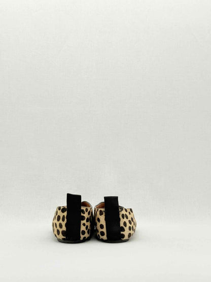 JOSEPH Beige & Black Leopard Size EU 41 Flats