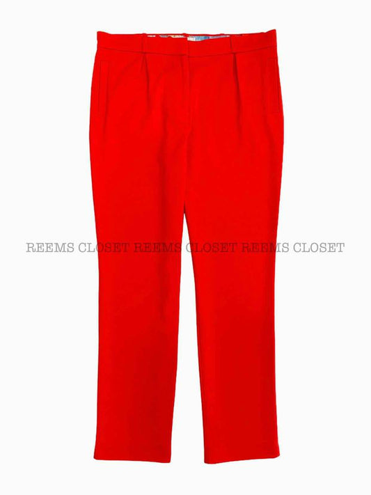 ERDEM Tailored Red Pants