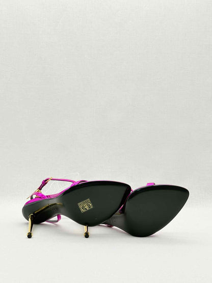 TOM FORD Naked Purple Size EU 38.5 Heeled Sandals