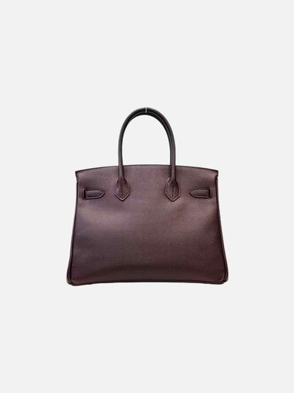 HERMES Birkin Bordeaux Top Handle