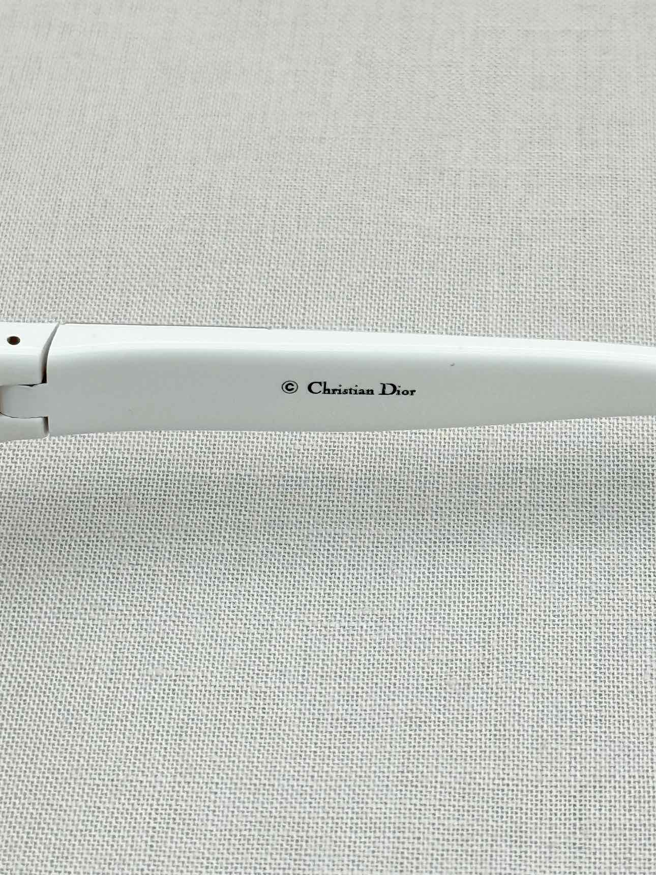 CHRISTIAN DIOR White Sunglasses