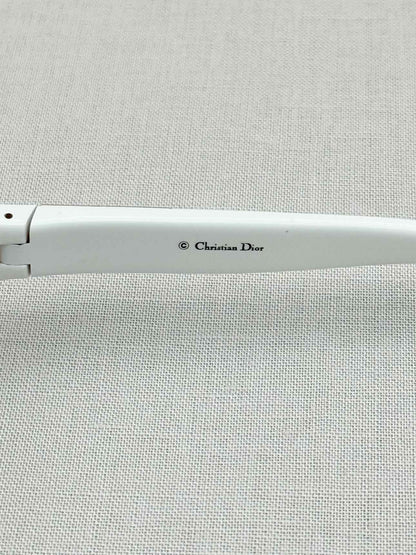 CHRISTIAN DIOR White Sunglasses