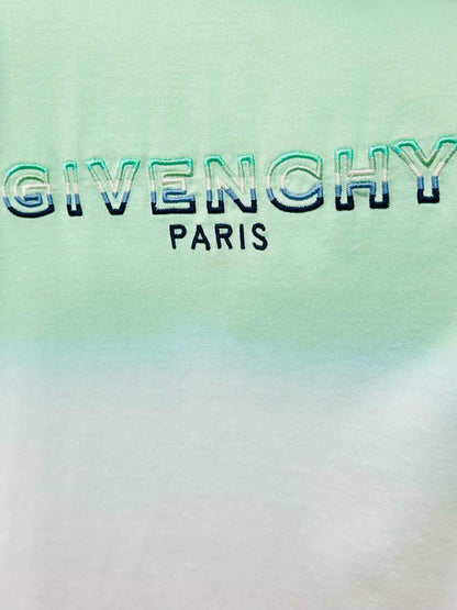 GIVENCHY Tie Dye Green Multicolor Size XSmall T-shirt
