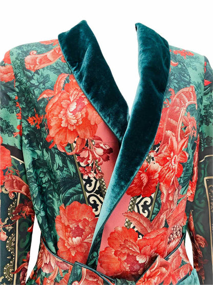 FOR RESTLESS SLEEPERS Ancio Printed Size Small Jacket