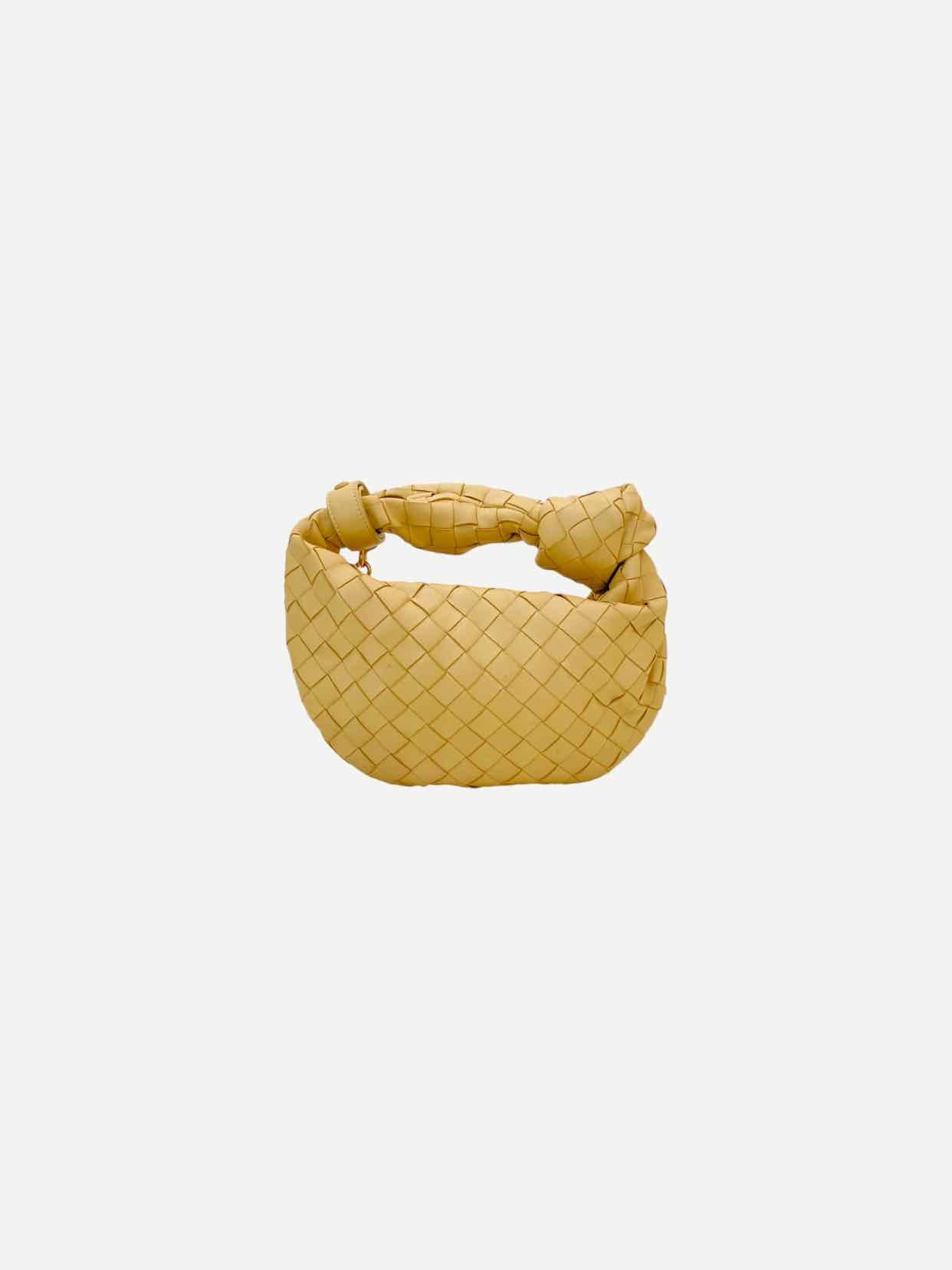 BOTTEGA VENETA Chain Jodie Beige Shoulder Bag