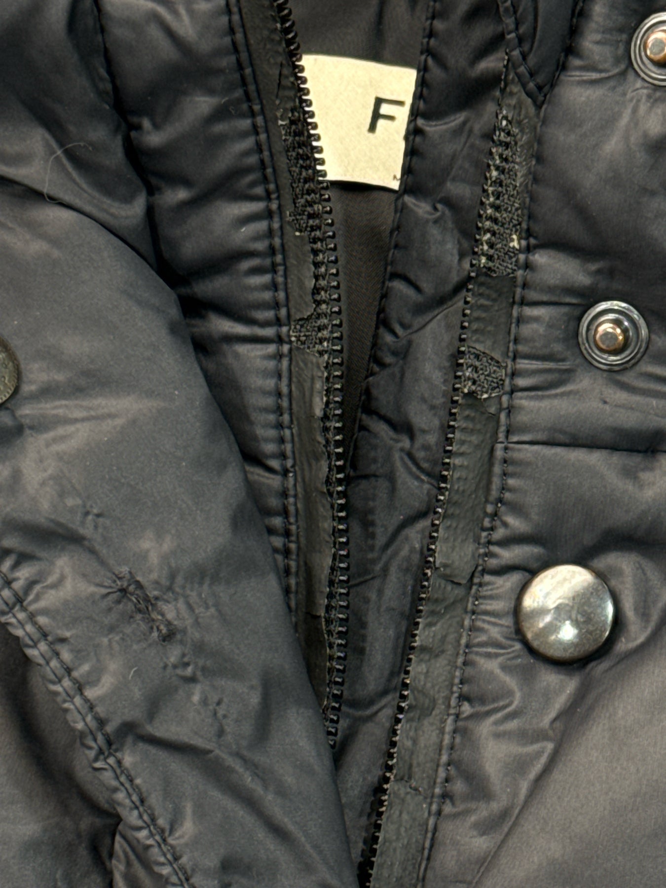 FENDI Puffer Black Size US 2 Coat