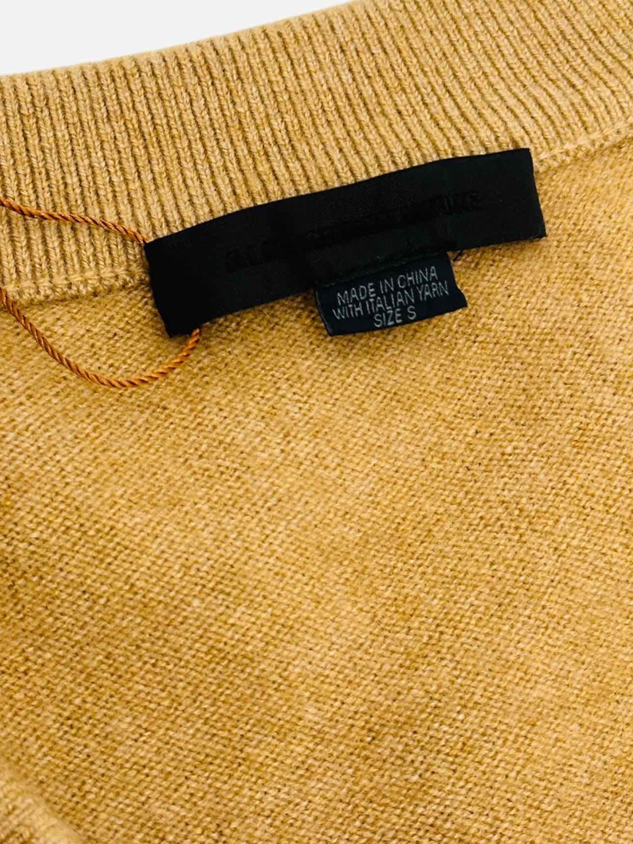 ALEXANDER WANG Knit Camel Jumper Dress