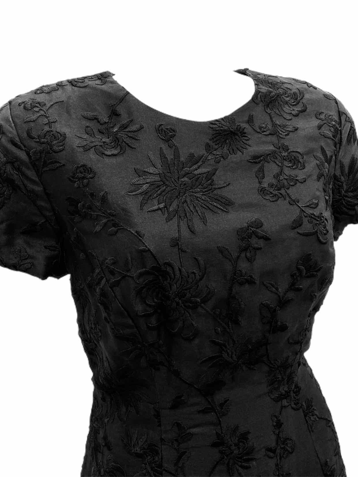 ZIMMERMANN Maple Sun Black Size US 6 Knee Length Dress