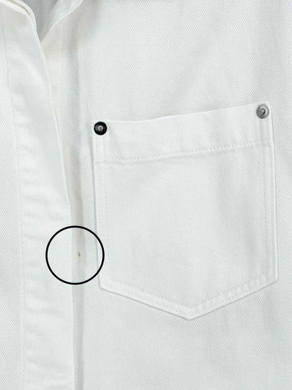 THEORY White Size Small Shirt