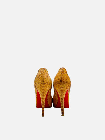 CHRISTIAN LOUBOUTIN Very Prive Brown Size EU 38 Pumps