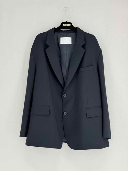 THE FRANKIE SHOP Bea Overzised Black Size Medium Blazer