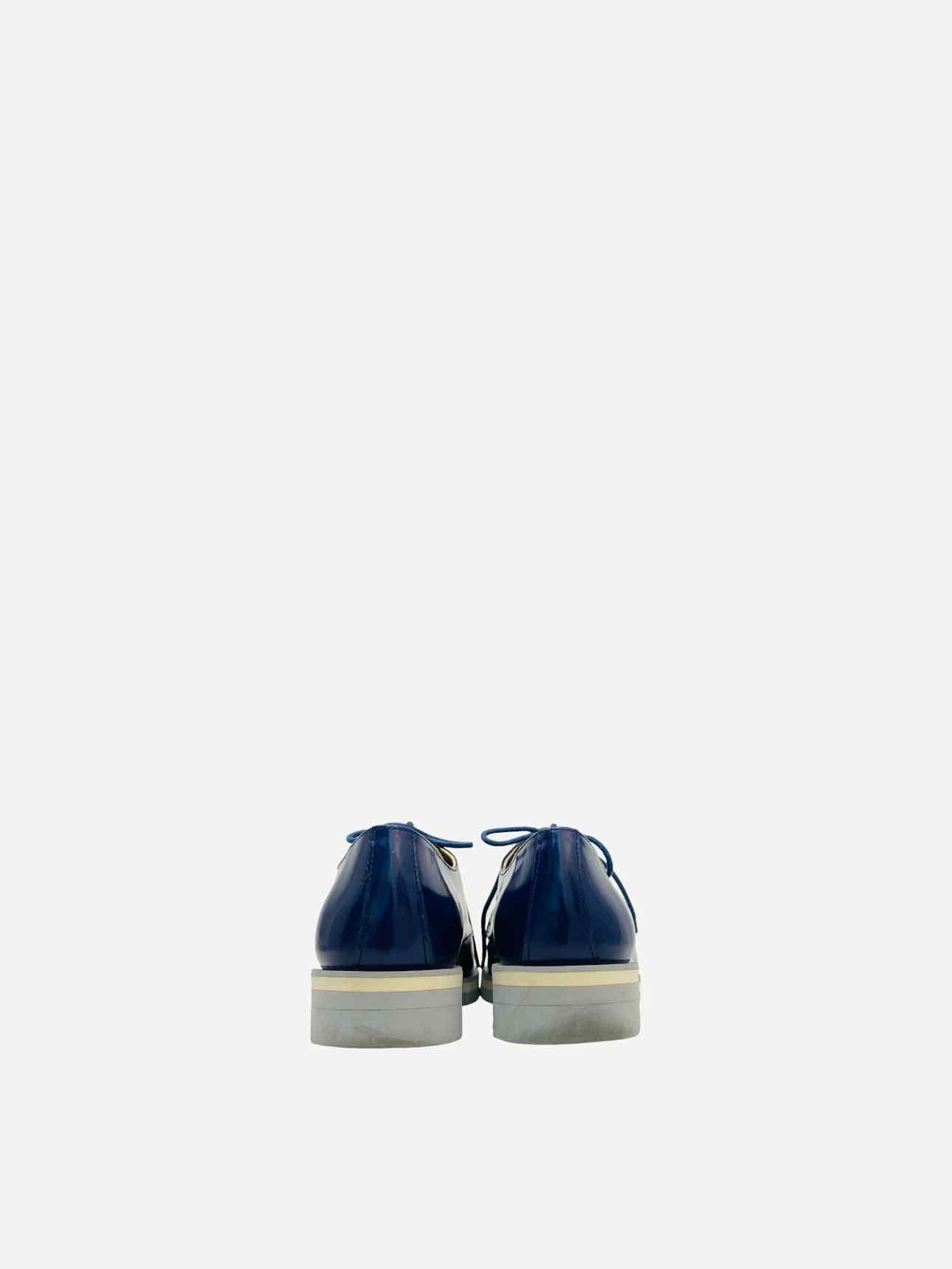 WEEKEND BY MAX MARA Pointed Toe Blue Brogues 39