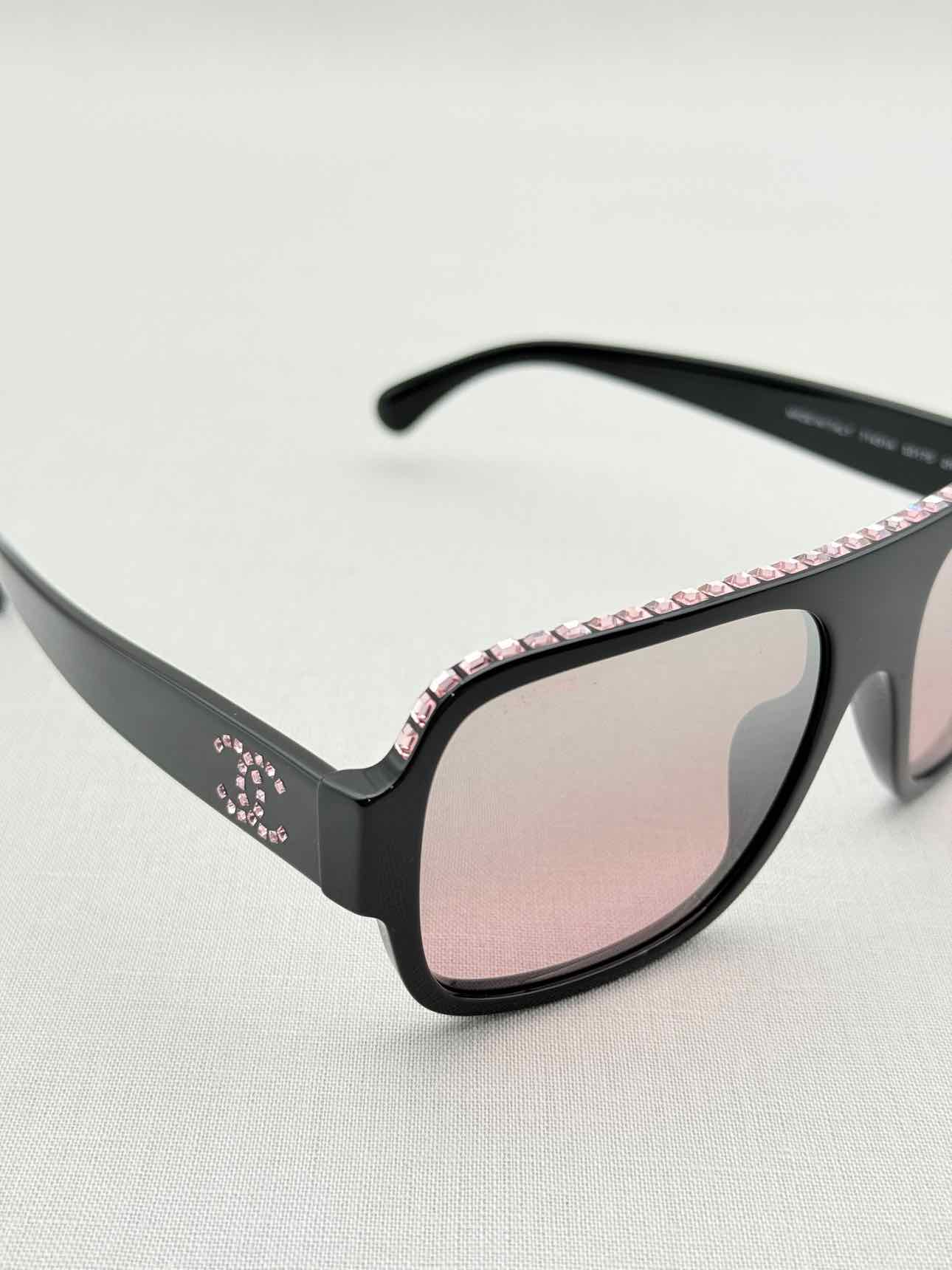 CHANEL Black Sunglasses