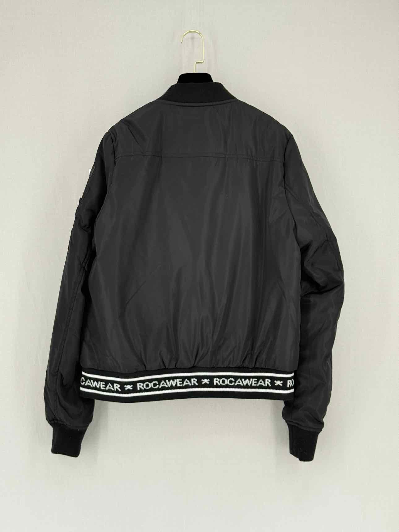 ROCOWEAR Moto Black Size Large Jacket