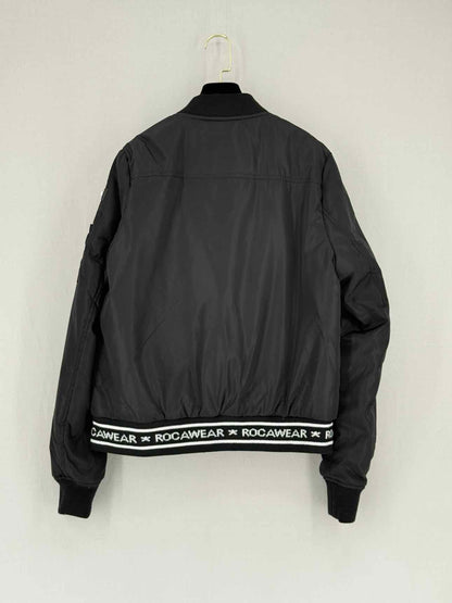 ROCOWEAR Moto Black Size Large Jacket