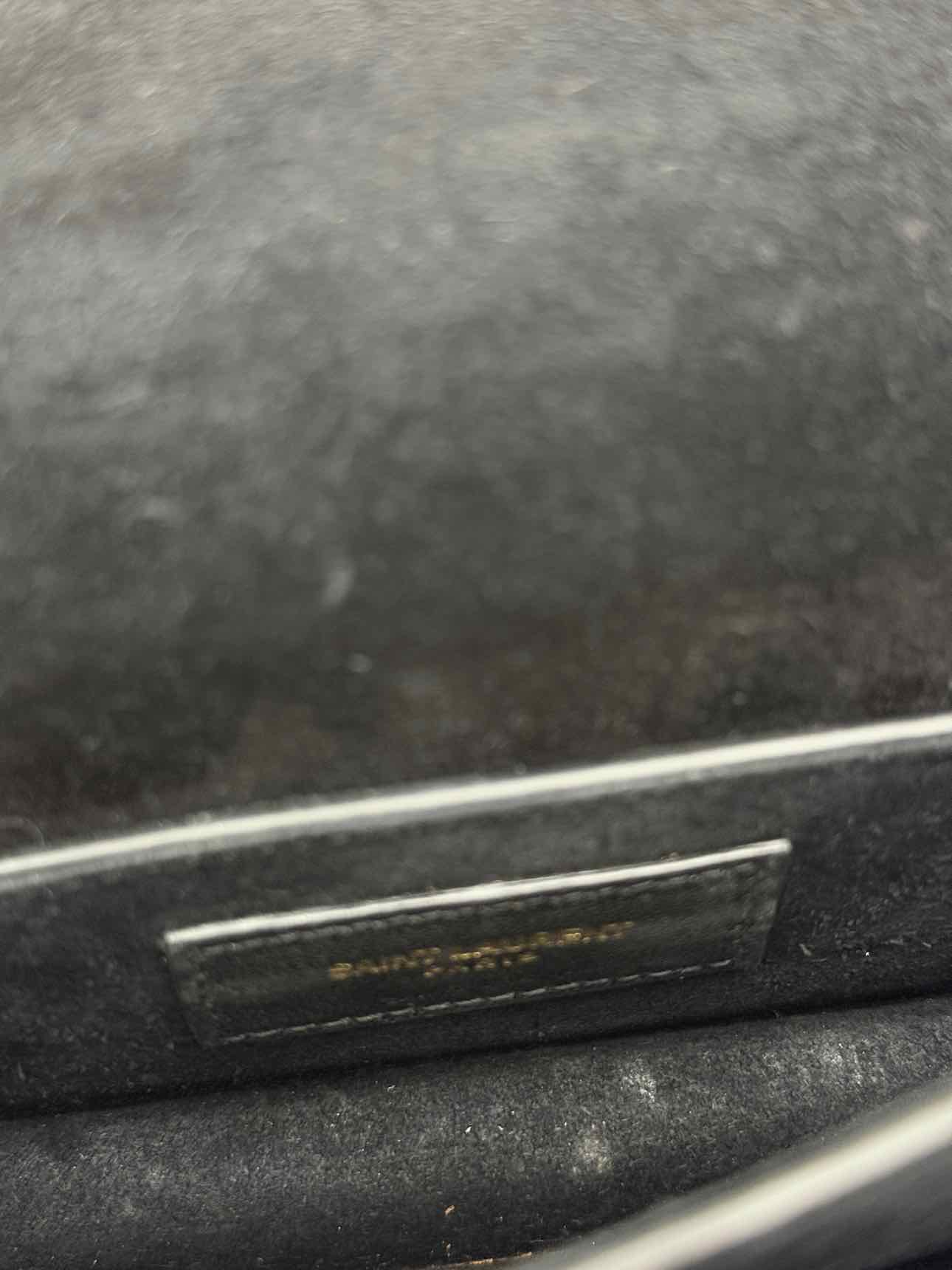 SAINT LAURENT Sunset Metallic Gold Crossbody