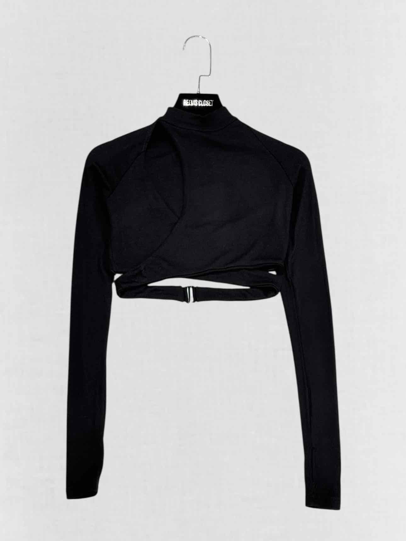 ALIX NYC Cropped Black Size XSmall Top
