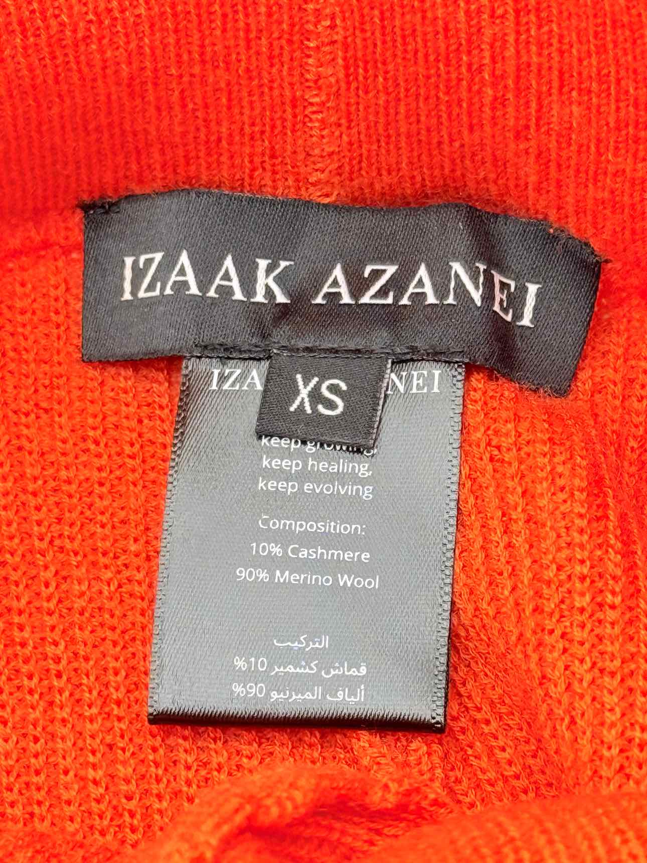 IZAAK AZANEI Orange Size XSmall Outfit Set