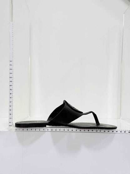 TORY BURCH Louisa Black Size EU 37.5 Sandals