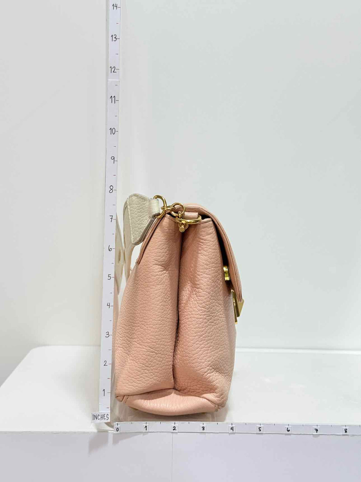 SONIA RYKIEL Peach Shoulder Bag
