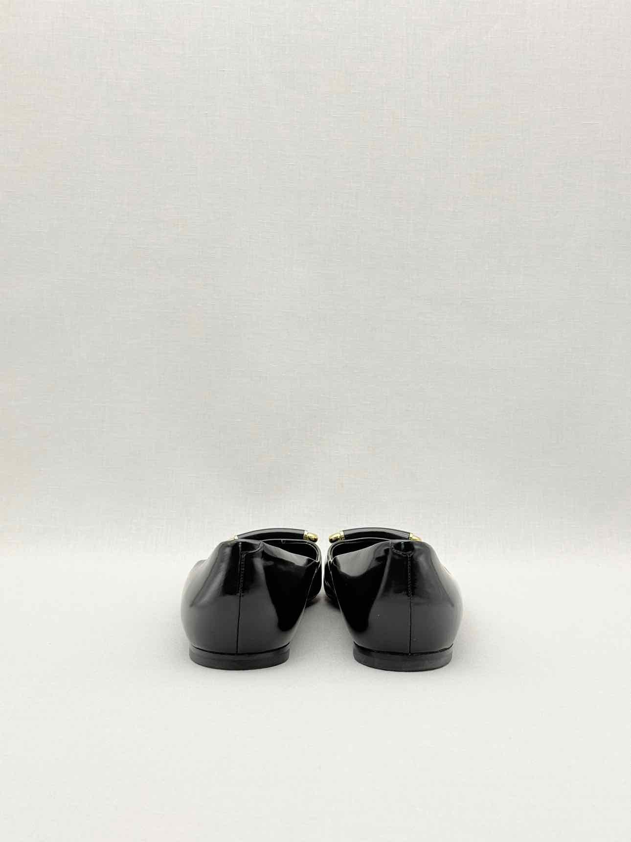BURBERRY Black Size EU 37 Ballet Flats