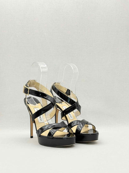 JIMMY CHOO Black Size EU 40 Platform Sandals