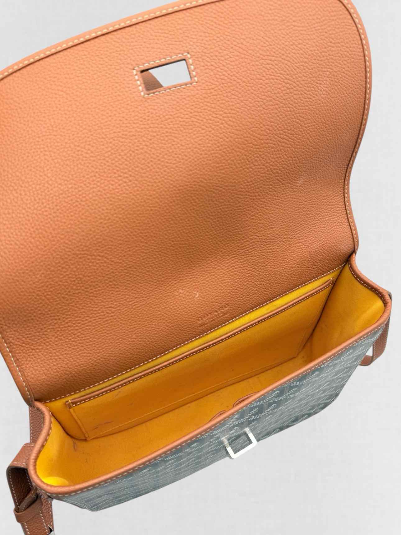 GOYARD Belvedere ll Black & Tan Goryardine Crossbody