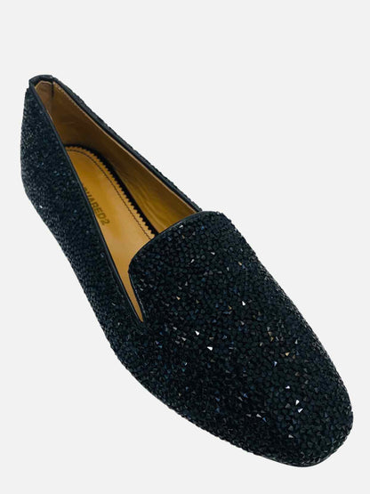 DSQUARED2 Black Size EU 38 Smoking Slippers