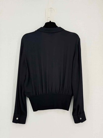 THEORY Black Size Small Blouse