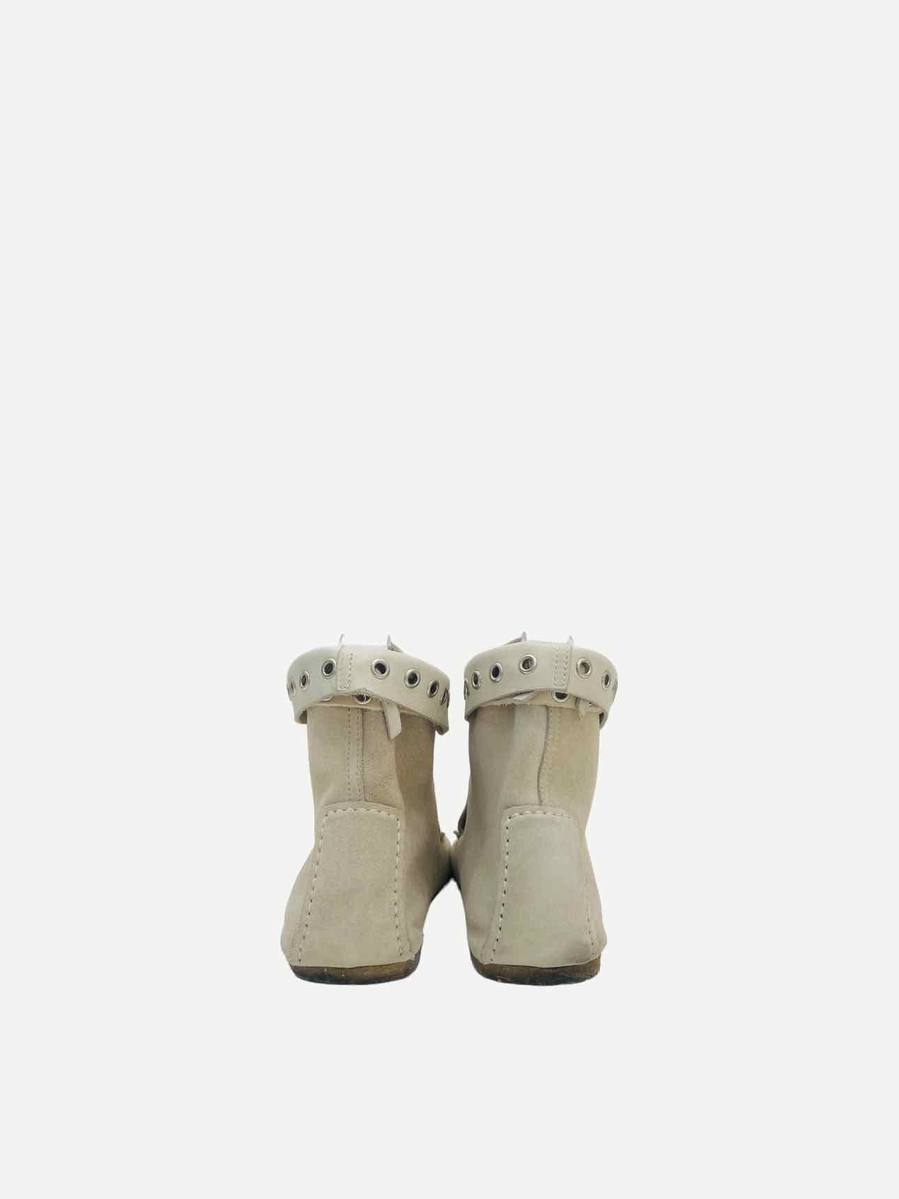 ISABEL MARANT Morley Grey Ankle Boots 40