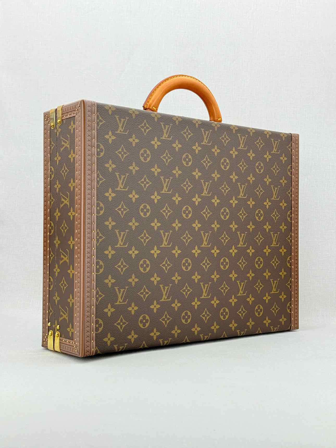LOUIS VUITTON President Classeur Brown Briefcase