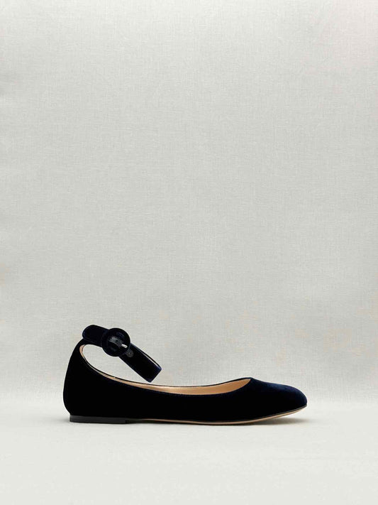 GIANVITO ROSSI Blue Size EU 42 Ballet Flats
