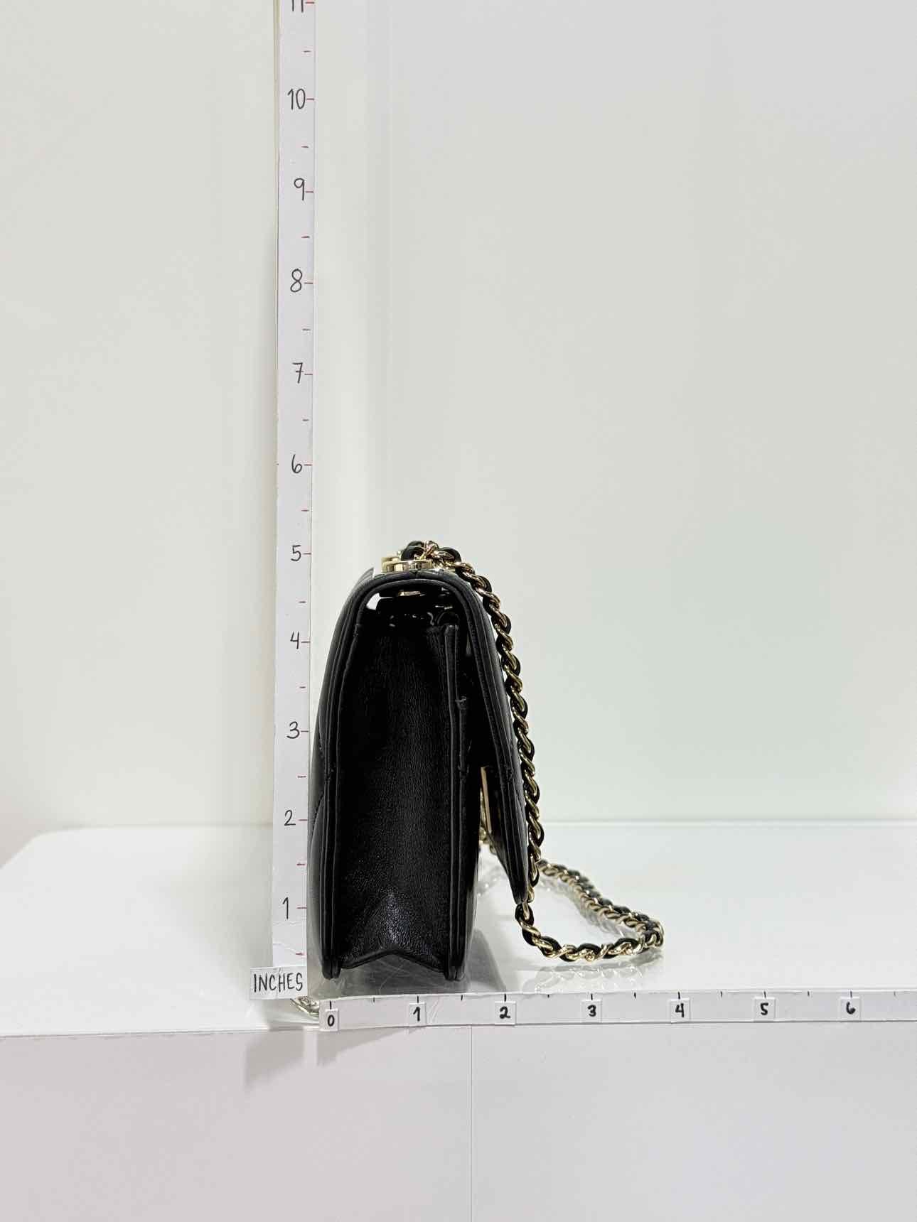 CHANEL Trendy CC WOC Black Quilted Shoulder Bag