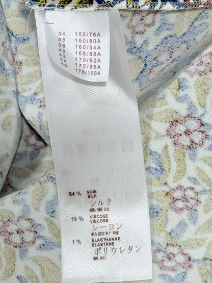 LOUIS VUITTON Yellow Multicolor Printed Size US 8 Shirt